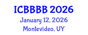 International Conference on Biomathematics, Biostatistics, Bioinformatics and Bioengineering (ICBBBB) January 12, 2026 - Montevideo, Uruguay International Conference on Biomathematics, Biostatistics, Bioinformatics and Bioengineering (ICBBBB) January 12, 2026 - Montevideo, Uruguay
