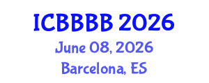 International Conference on Biomathematics, Biostatistics, Bioinformatics and Bioengineering (ICBBBB) June 08, 2026 - Barcelona, Spain International Conference on Biomathematics, Biostatistics, Bioinformatics and Bioengineering (ICBBBB) June 08, 2026 - Barcelona, Spain