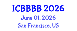 International Conference on Biomathematics, Biostatistics, Bioinformatics and Bioengineering (ICBBBB) June 01, 2026 - San Francisco, United States International Conference on Biomathematics, Biostatistics, Bioinformatics and Bioengineering (ICBBBB) June 01, 2026 - San Francisco, United States