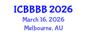 International Conference on Biomathematics, Biostatistics, Bioinformatics and Bioengineering (ICBBBB) March 16, 2026 - Melbourne, Australia International Conference on Biomathematics, Biostatistics, Bioinformatics and Bioengineering (ICBBBB) March 16, 2026 - Melbourne, Australia