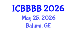 International Conference on Biomathematics, Biostatistics, Bioinformatics and Bioengineering (ICBBBB) May 25, 2026 - Batumi, Georgia International Conference on Biomathematics, Biostatistics, Bioinformatics and Bioengineering (ICBBBB) May 25, 2026 - Batumi, Georgia