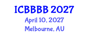 International Conference on Biomathematics, Biostatistics, Bioinformatics and Bioengineering (ICBBBB) April 10, 2027 - Melbourne, Australia International Conference on Biomathematics, Biostatistics, Bioinformatics and Bioengineering (ICBBBB) April 10, 2027 - Melbourne, Australia