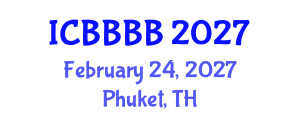 International Conference on Biomathematics, Biostatistics, Bioinformatics and Bioengineering (ICBBBB) February 24, 2027 - Phuket, Thailand International Conference on Biomathematics, Biostatistics, Bioinformatics and Bioengineering (ICBBBB) February 24, 2027 - Phuket, Thailand