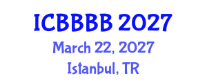 International Conference on Biomathematics, Biostatistics, Bioinformatics and Bioengineering (ICBBBB) March 22, 2027 - Istanbul, Turkey International Conference on Biomathematics, Biostatistics, Bioinformatics and Bioengineering (ICBBBB) March 22, 2027 - Istanbul, Turkey