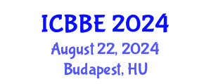 International Conference on Biomechanics and Biomedical Engineering (ICBBE) August 22, 2024 - Budapest, Hungary