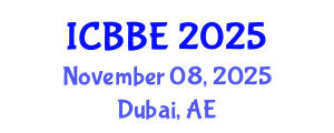 International Conference on Biomechanics and Biomedical Engineering (ICBBE) November 08, 2025 - Dubai, United Arab Emirates