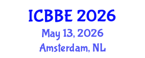 International Conference on Biomechanics and Biomedical Engineering (ICBBE) May 13, 2026 - Amsterdam, Netherlands