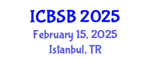 International Conference on Biomechanics and Sports Biomechanics (ICBSB) February 15, 2025 - Istanbul, Turkey