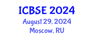 International Conference on Biomechanics and Sports Engineering (ICBSE) August 29, 2024 - Moscow, Russia