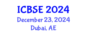 International Conference on Biomechanics and Sports Engineering (ICBSE) December 23, 2024 - Dubai, United Arab Emirates