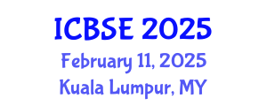 International Conference on Biomechanics and Sports Engineering (ICBSE) February 11, 2025 - Kuala Lumpur, Malaysia