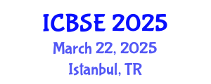 International Conference on Biomechanics and Sports Engineering (ICBSE) March 22, 2025 - Istanbul, Turkey