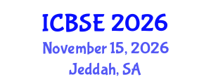 International Conference on Biomechanics and Sports Engineering (ICBSE) November 15, 2026 - Jeddah, Saudi Arabia