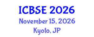 International Conference on Biomechanics and Sports Engineering (ICBSE) November 15, 2026 - Kyoto, Japan International Conference on Biomechanics and Sports Engineering (ICBSE) November 15, 2026 - Kyoto, Japan
