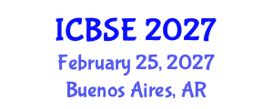 International Conference on Biomechanics and Sports Engineering (ICBSE) February 25, 2027 - Buenos Aires, Argentina International Conference on Biomechanics and Sports Engineering (ICBSE) February 25, 2027 - Buenos Aires, Argentina