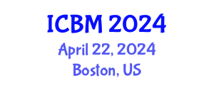 International Conference on Biomechanics (ICBM) April 22, 2024 - Boston, United States