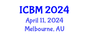 International Conference on Biomechanics (ICBM) April 11, 2024 - Melbourne, Australia