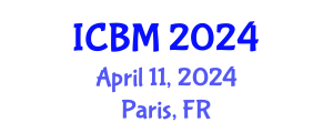 International Conference on Biomechanics (ICBM) April 11, 2024 - Paris, France