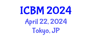 International Conference on Biomechanics (ICBM) April 22, 2024 - Tokyo, Japan