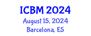 International Conference on Biomechanics (ICBM) August 15, 2024 - Barcelona, Spain