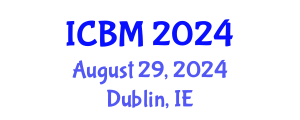 International Conference on Biomechanics (ICBM) August 29, 2024 - Dublin, Ireland
