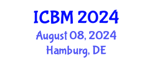 International Conference on Biomechanics (ICBM) August 08, 2024 - Hamburg, Germany