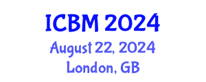 International Conference on Biomechanics (ICBM) August 22, 2024 - London, United Kingdom