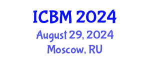 International Conference on Biomechanics (ICBM) August 29, 2024 - Moscow, Russia
