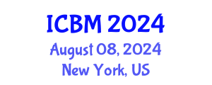 International Conference on Biomechanics (ICBM) August 08, 2024 - New York, United States