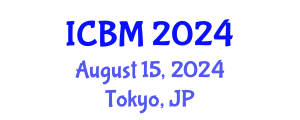 International Conference on Biomechanics (ICBM) August 15, 2024 - Tokyo, Japan