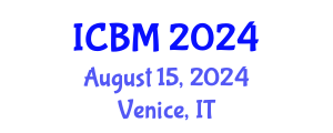 International Conference on Biomechanics (ICBM) August 15, 2024 - Venice, Italy