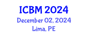International Conference on Biomechanics (ICBM) December 02, 2024 - Lima, Peru