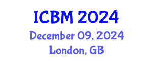 International Conference on Biomechanics (ICBM) December 09, 2024 - London, United Kingdom