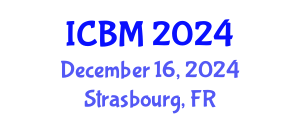 International Conference on Biomechanics (ICBM) December 16, 2024 - Strasbourg, France