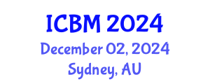 International Conference on Biomechanics (ICBM) December 02, 2024 - Sydney, Australia