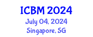 International Conference on Biomechanics (ICBM) July 04, 2024 - Singapore, Singapore
