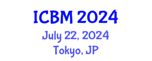 International Conference on Biomechanics (ICBM) July 22, 2024 - Tokyo, Japan
