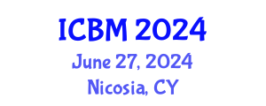 International Conference on Biomechanics (ICBM) June 27, 2024 - Nicosia, Cyprus