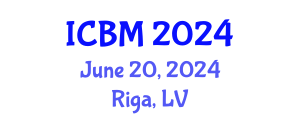 International Conference on Biomechanics (ICBM) June 20, 2024 - Riga, Latvia