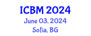 International Conference on Biomechanics (ICBM) June 03, 2024 - Sofia, Bulgaria