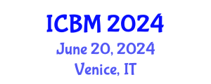 International Conference on Biomechanics (ICBM) June 20, 2024 - Venice, Italy