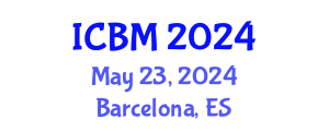 International Conference on Biomechanics (ICBM) May 23, 2024 - Barcelona, Spain