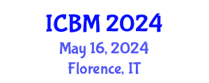 International Conference on Biomechanics (ICBM) May 16, 2024 - Florence, Italy