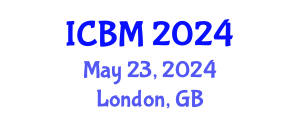 International Conference on Biomechanics (ICBM) May 23, 2024 - London, United Kingdom