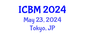 International Conference on Biomechanics (ICBM) May 23, 2024 - Tokyo, Japan