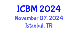 International Conference on Biomechanics (ICBM) November 07, 2024 - Istanbul, Turkey