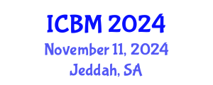 International Conference on Biomechanics (ICBM) November 11, 2024 - Jeddah, Saudi Arabia