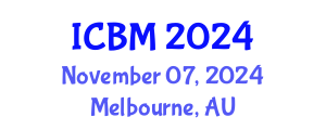 International Conference on Biomechanics (ICBM) November 07, 2024 - Melbourne, Australia