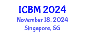 International Conference on Biomechanics (ICBM) November 18, 2024 - Singapore, Singapore