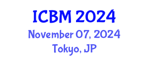 International Conference on Biomechanics (ICBM) November 07, 2024 - Tokyo, Japan